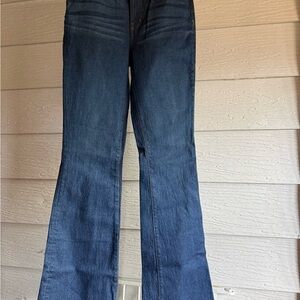 Madewell Dark Blue Flare Jeans